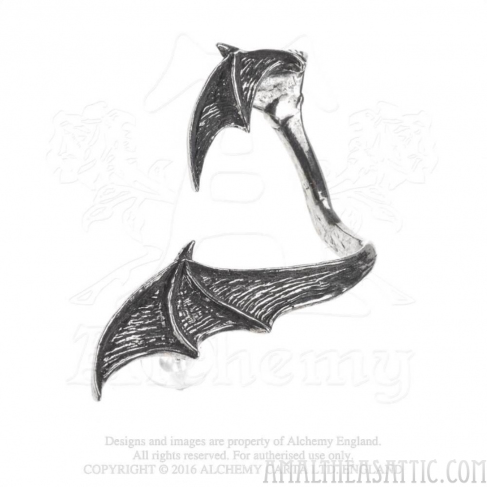A Night With Goethe Bat wing Ear wrap - Picture 4 of 4